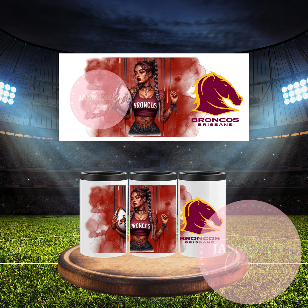 Can Cooler - Brisbane Broncos