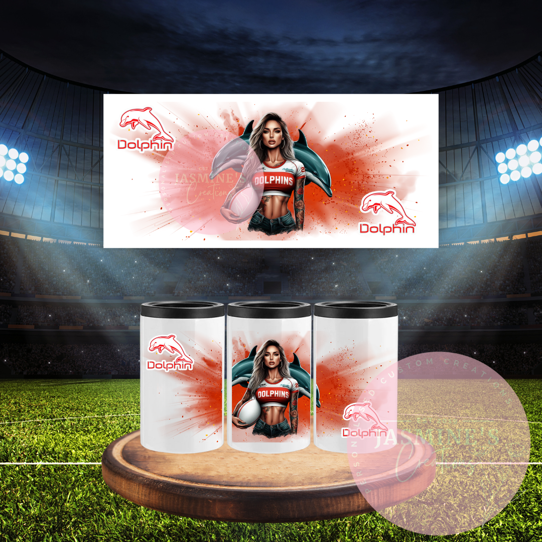 Can Cooler - Dolphins