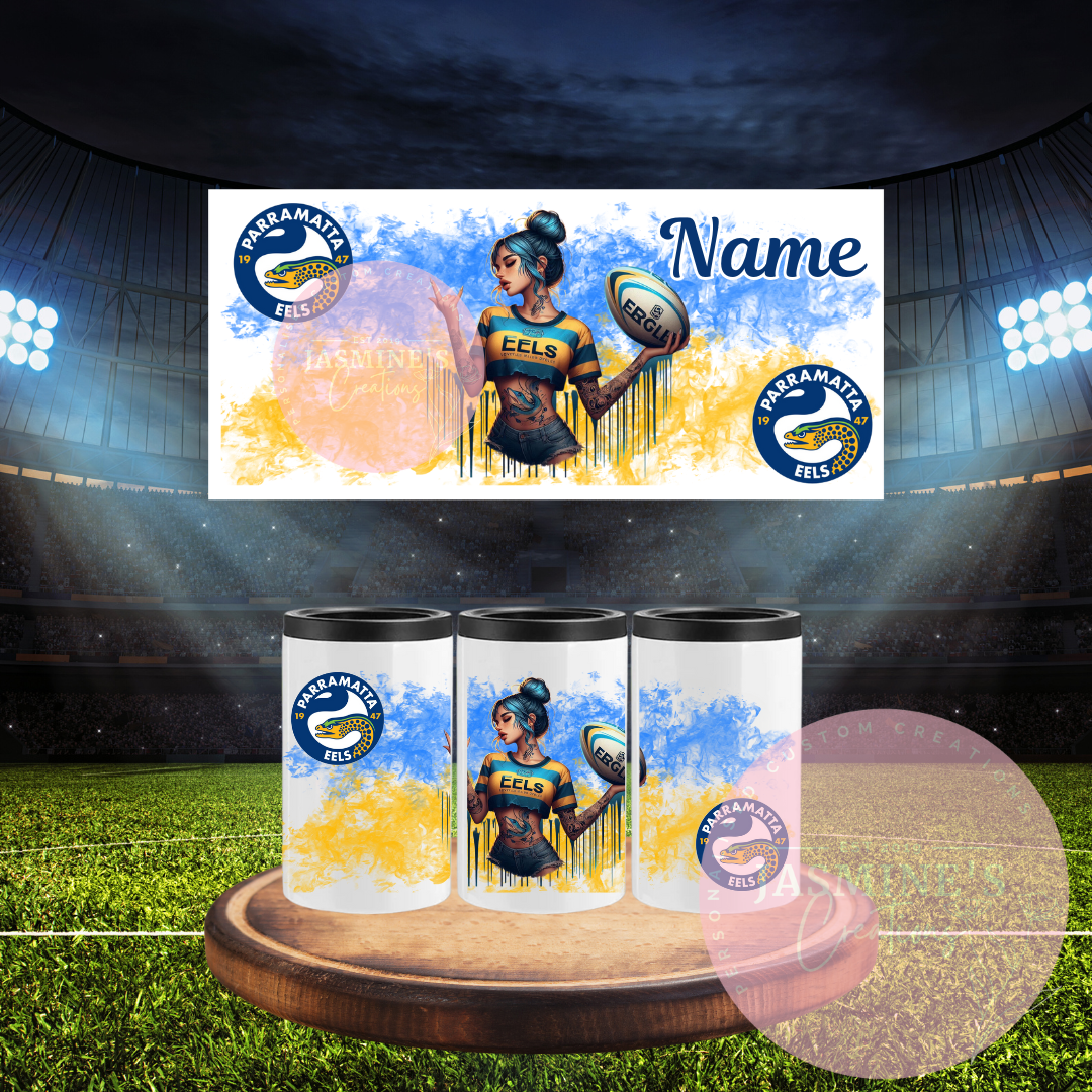 Can Cooler - Personalised Parramatta Eels