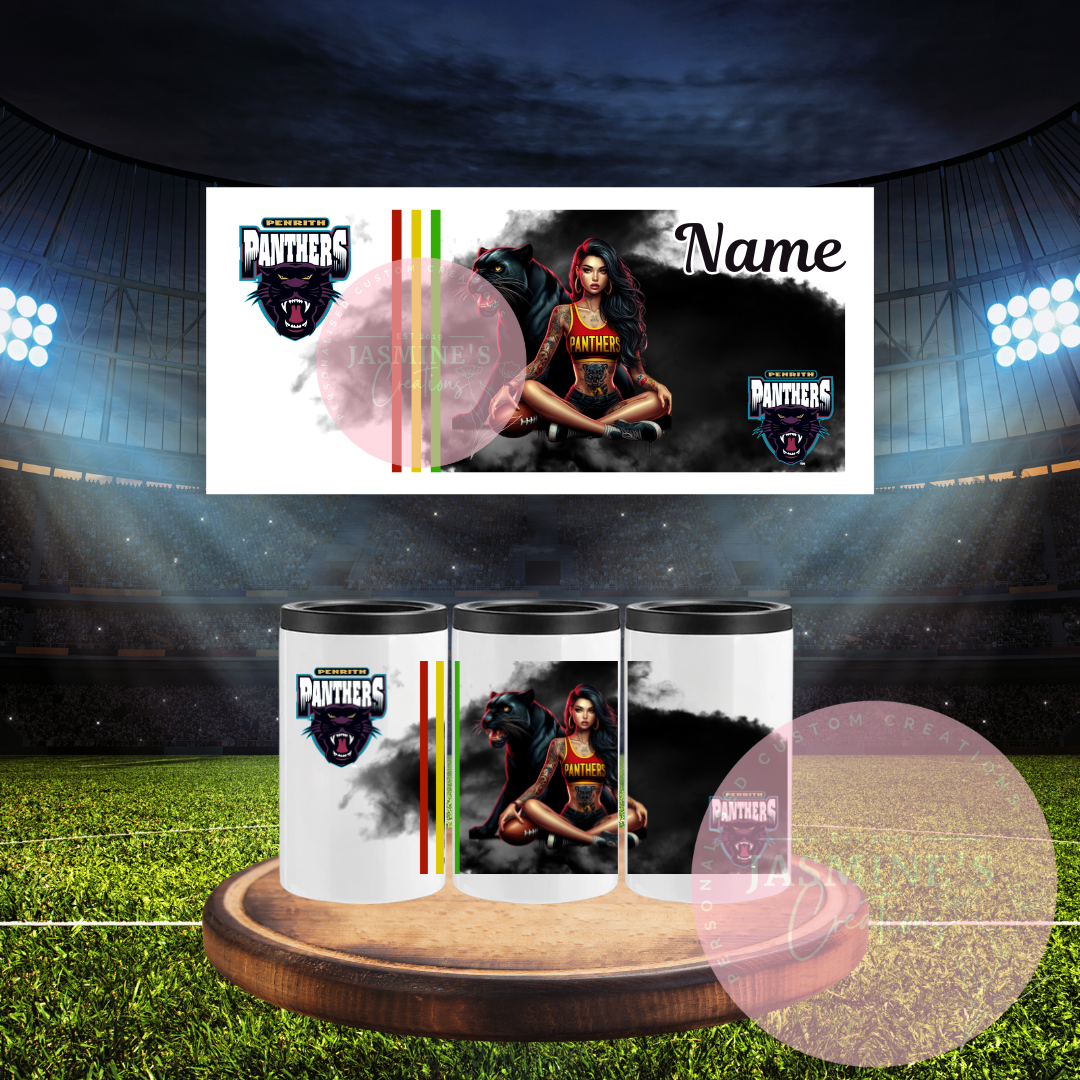 Can Cooler - Personalised Penrith Panthers Design 2