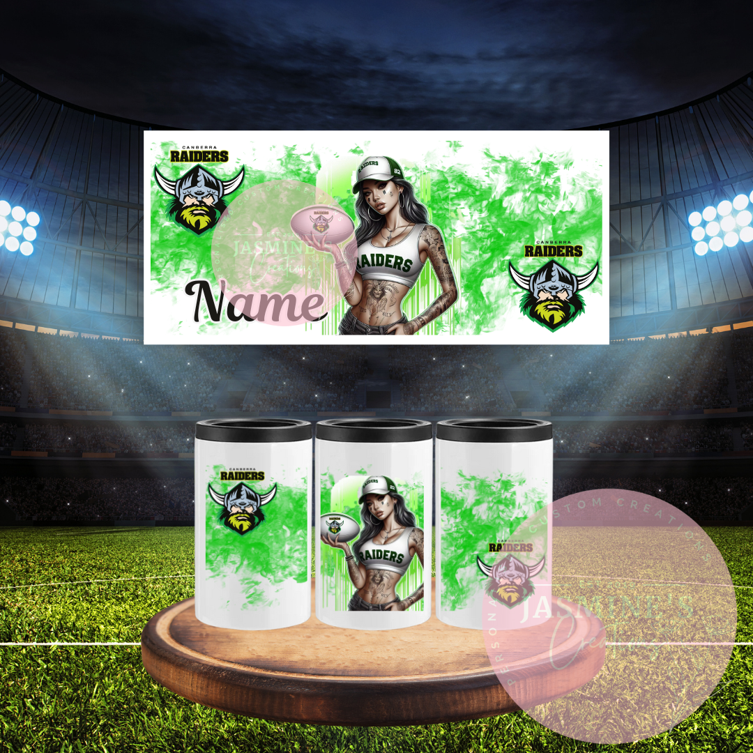 Can Cooler - Personalised Canberra Raiders