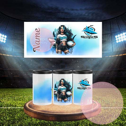 Can Cooler - Personalised Cronulla-Sutherland Sharks
